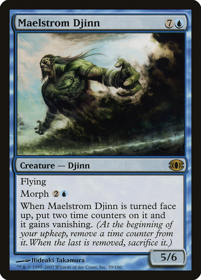 Maelstrom Djinn [Future Sight] Magic: The Gathering