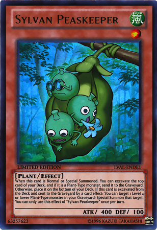Sylvan Peaskeeper [LVAL-ENDE1] Ultra Rare Yu-Gi-Oh!