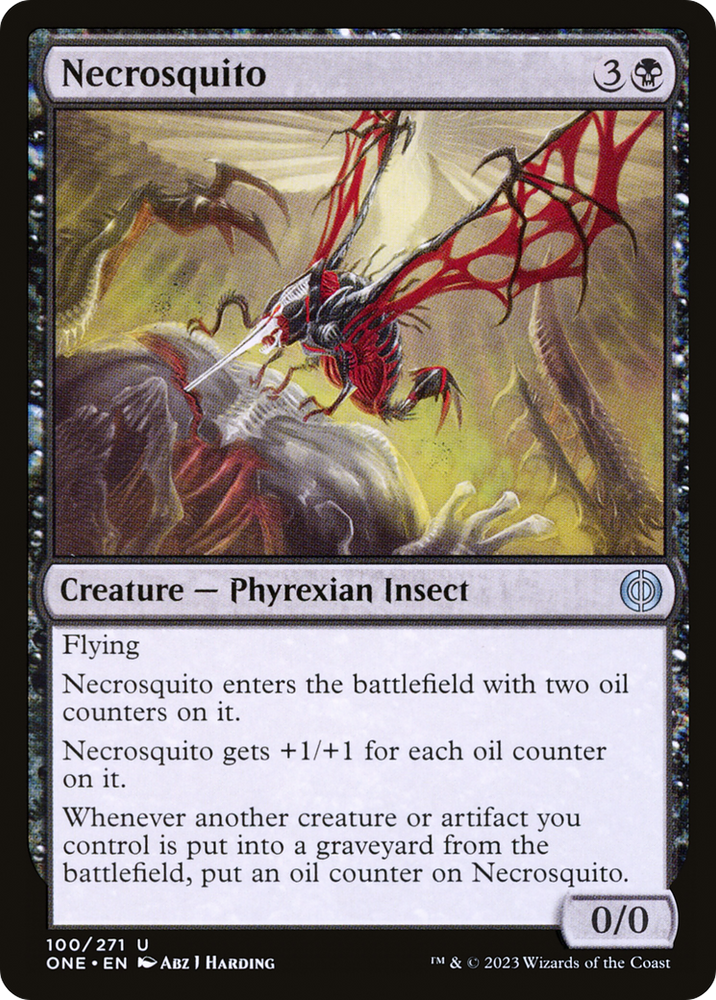 Necrosquito [Phyrexia: All Will Be One] Magic: The Gathering