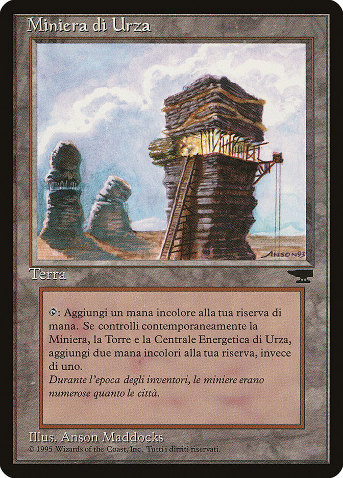 Urza's Mine (Clawed Sphere) (Italian) - "Miniera di Urza" [Rinascimento] Magic: The Gathering