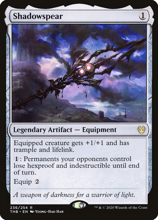 Shadowspear [Theros Beyond Death] Magic: The Gathering