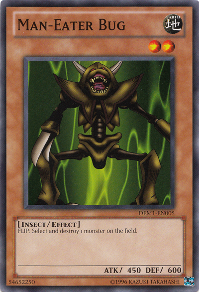 Man-Eater Bug [DEM1-EN005] Common Yu-Gi-Oh!