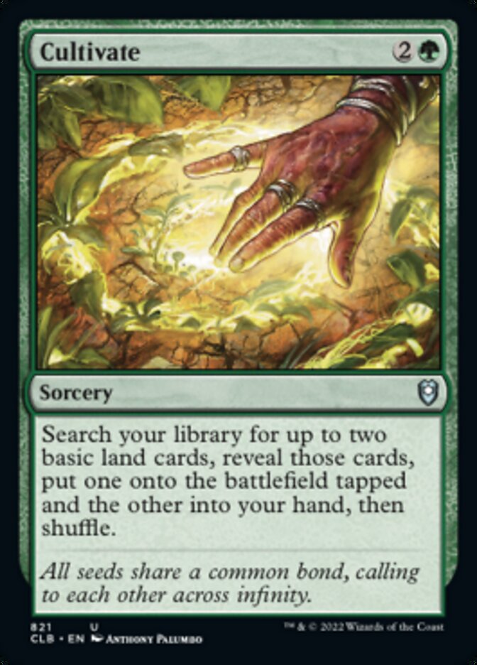 Cultivate [Commander Legends: Battle for Baldur's Gate] Magic: The Gathering