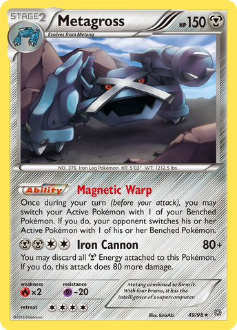 Metagross (49/98) [XY: Ancient Origins] Pokémon