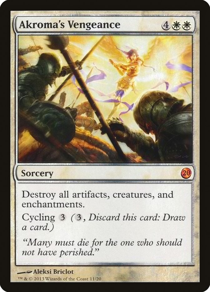 Akroma's Vengeance [From the Vault: Twenty] Magic: The Gathering