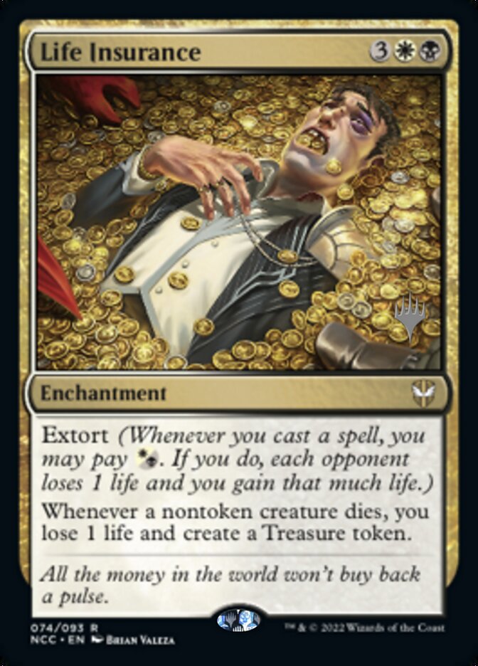 Life Insurance (Promo Pack) [Streets of New Capenna Commander Promos] Magic: The Gathering