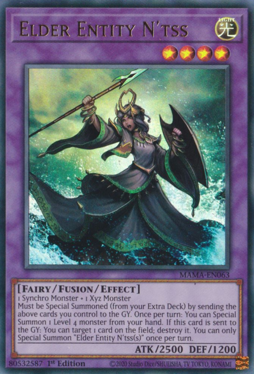 Elder Entity N'tss [MAMA-EN063] Ultra Rare Yu-Gi-Oh!