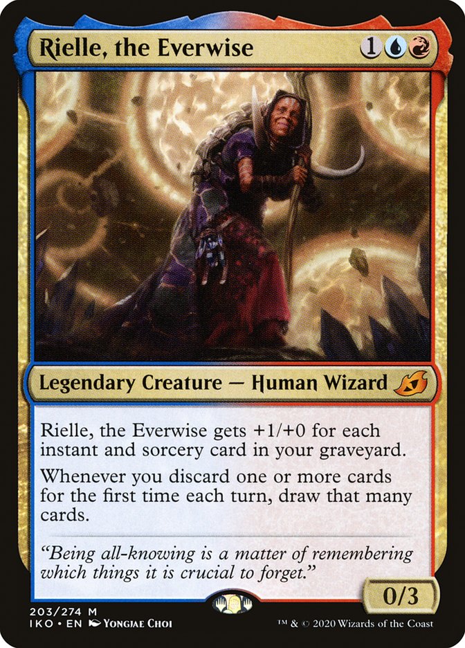Rielle, the Everwise [Ikoria: Lair of Behemoths] Magic: The Gathering