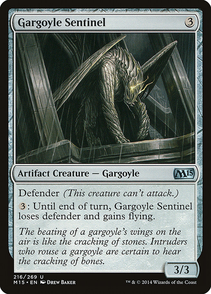 Gargoyle Sentinel [Magic 2015] Magic: The Gathering