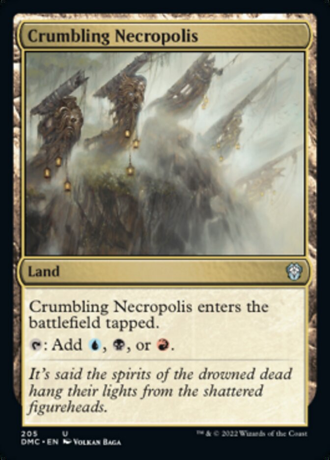 Crumbling Necropolis [Dominaria United Commander] Magic: The Gathering