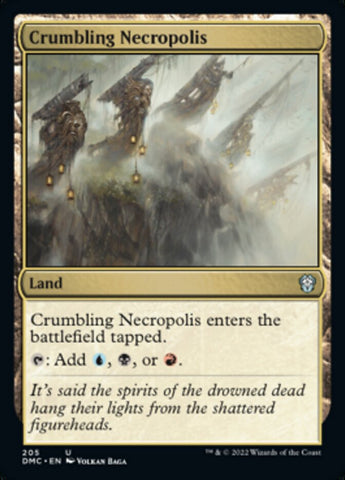 Crumbling Necropolis [Dominaria United Commander] Magic: The Gathering