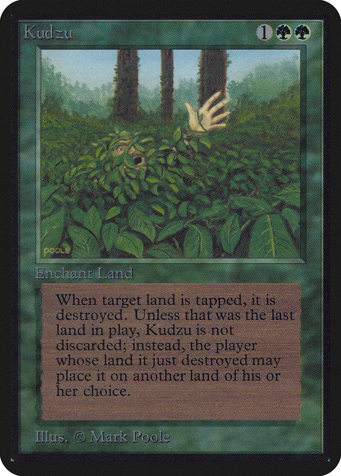 Kudzu [Alpha Edition] Magic: The Gathering