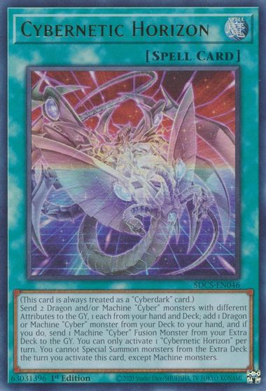 Cybernetic Horizon [SDCS-EN046] Ultra Rare Yu-Gi-Oh!