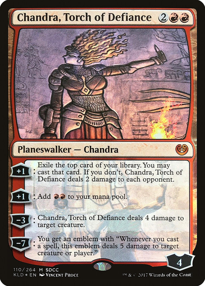 Chandra, Torch of Defiance [San Diego Comic-Con 2017] Magic: The Gathering