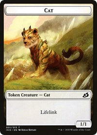 Cat // Human Soldier (004) Double-Sided Token [Ikoria: Lair of Behemoths Tokens] Magic: The Gathering
