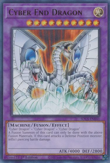 Cyber End Dragon [SDCS-EN041] Ultra Rare Yu-Gi-Oh!