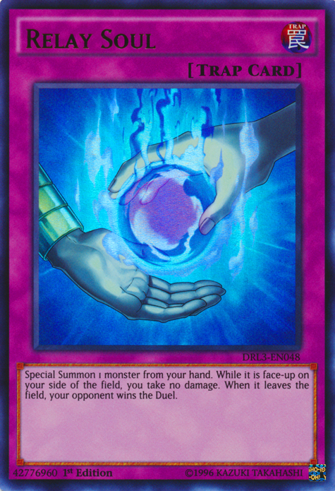 Relay Soul [DRL3-EN048] Ultra Rare Yu-Gi-Oh!