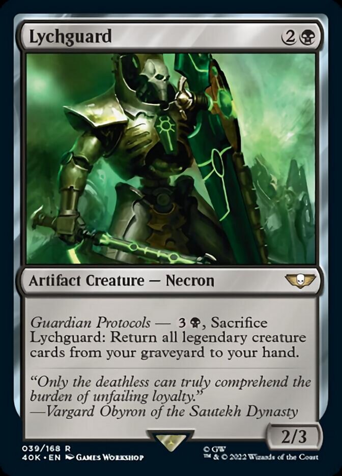 Lychguard [Warhammer 40,000] Magic: The Gathering