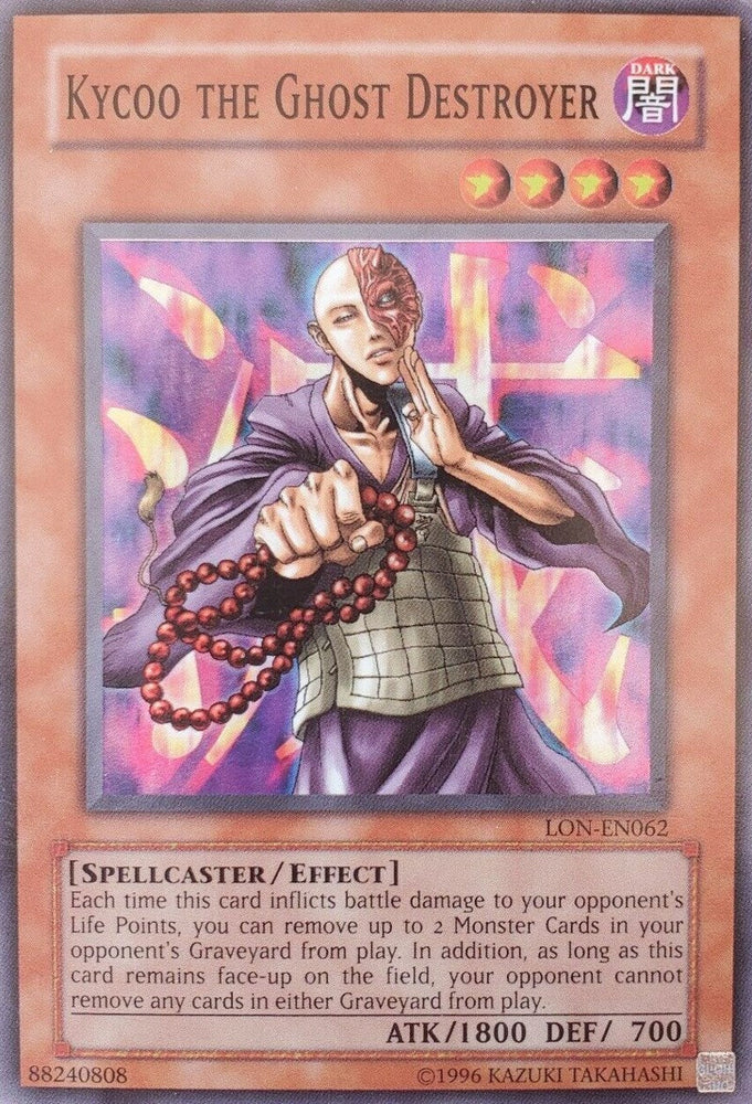Kycoo the Ghost Destroyer [LON-EN062] Super Rare Yu-Gi-Oh!