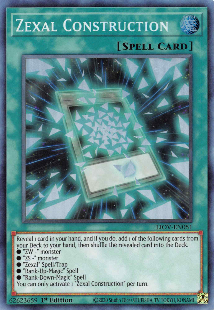 Zexal Construction [LIOV-EN051] Super Rare Yu-Gi-Oh!