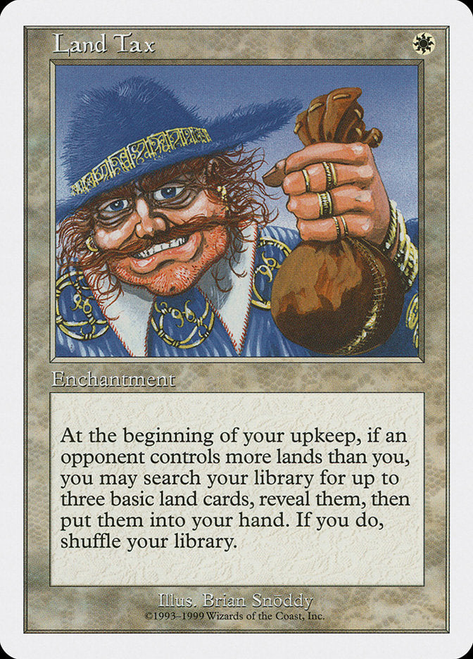 Land Tax [Battle Royale] Magic: The Gathering