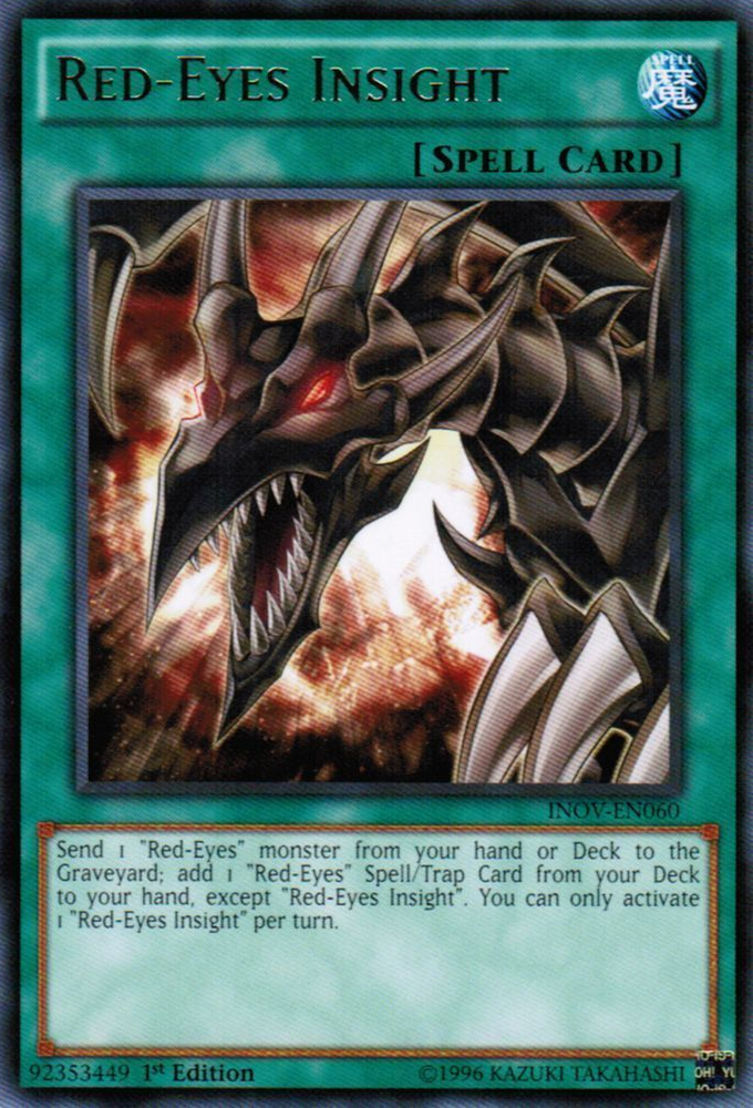 Red-Eyes Insight [INOV-EN060] Rare Yu-Gi-Oh!