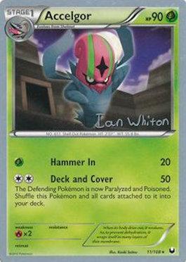 Accelgor (11/108) (American Gothic - Ian Whiton) [World Championships 2013] Pokémon