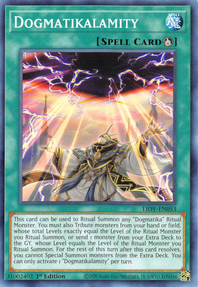 Dogmatikalamity [LIOV-EN053] Common Yu-Gi-Oh!