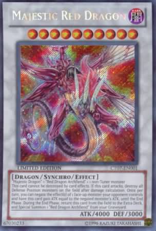 Majestic Red Dragon [CT07-EN001] Secret Rare Yu-Gi-Oh!