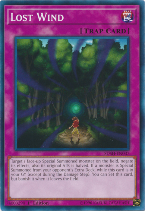 Lost Wind [SDSH-EN037] Common Yu-Gi-Oh!