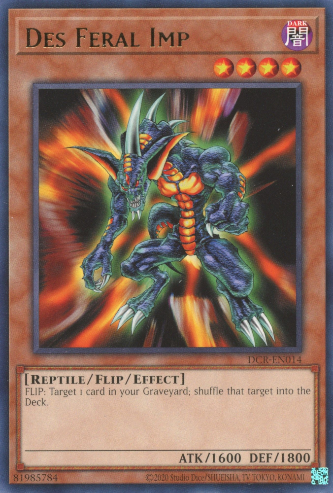 Des Feral Imp [DCR-EN014] Rare Yu-Gi-Oh!