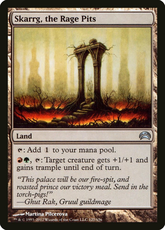 Skarrg, the Rage Pits [Planechase 2012] Magic: The Gathering