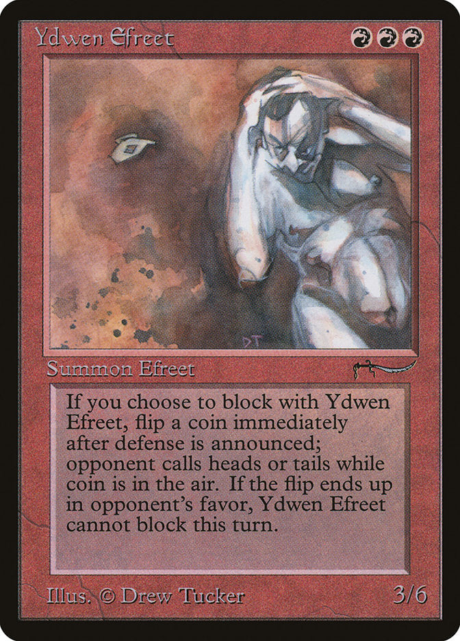 Ydwen Efreet [Arabian Nights] Magic: The Gathering