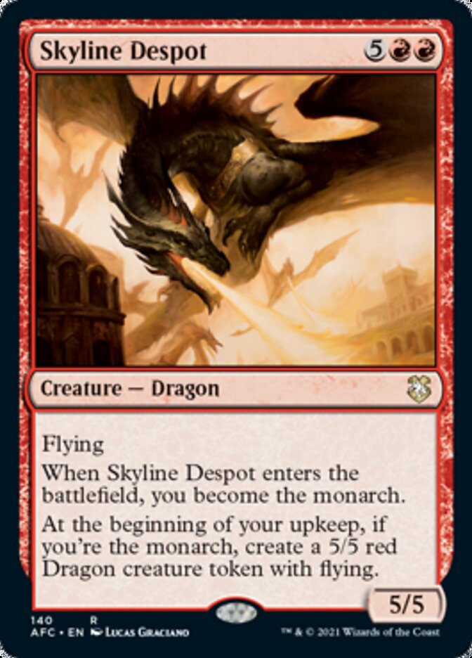 Skyline Despot [Dungeons & Dragons: Adventures in the Forgotten Realms Commander] Magic: The Gathering