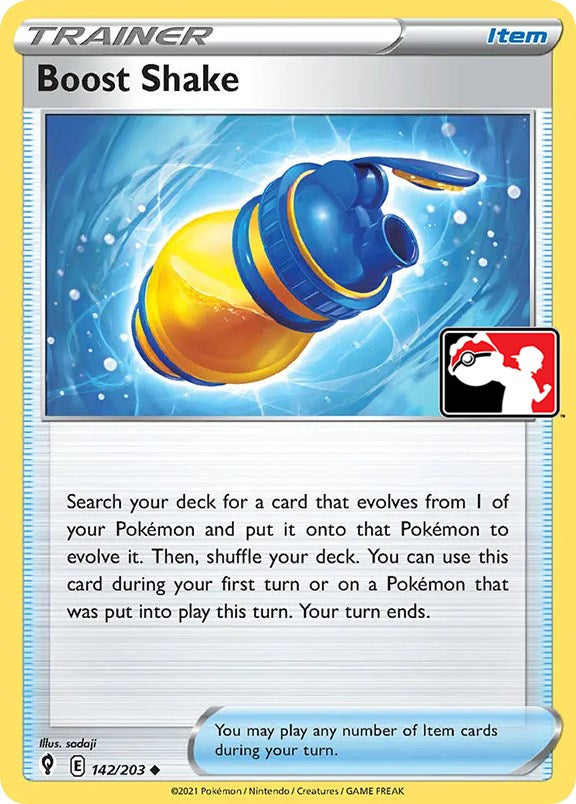 Boost Shake (142/203) [Prize Pack Series One] Pokémon