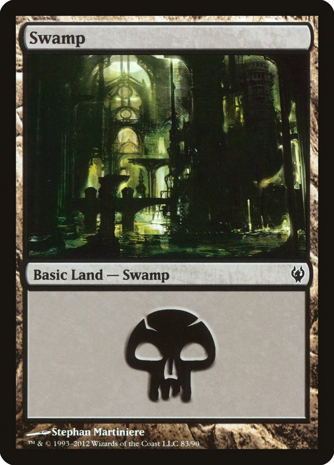 Swamp (83) [Duel Decks: Izzet vs. Golgari] Magic: The Gathering