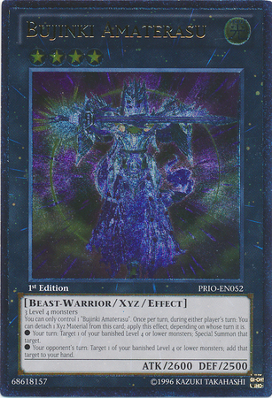 Bujinki Amaterasu [PRIO-EN052] Ultimate Rare Yu-Gi-Oh!