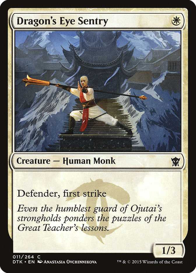 Dragon's Eye Sentry [Dragons of Tarkir] Magic: The Gathering