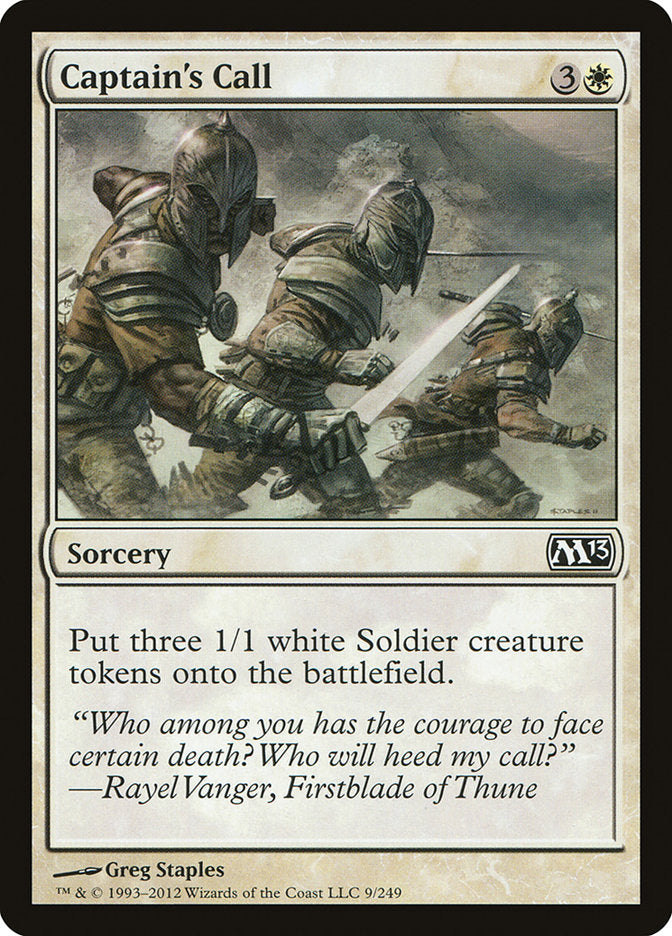 Captain's Call [Magic 2013] Magic: The Gathering
