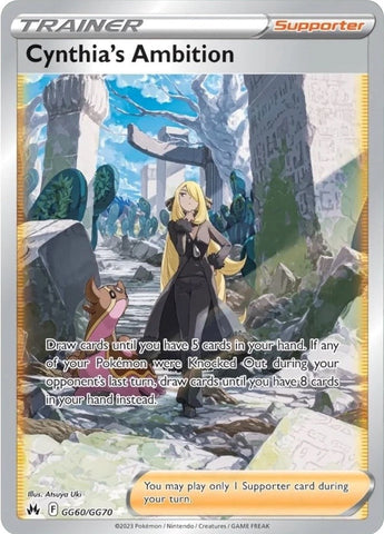 Cynthia's Ambition (GG60/GG70) [Sword & Shield: Crown Zenith] Pokémon