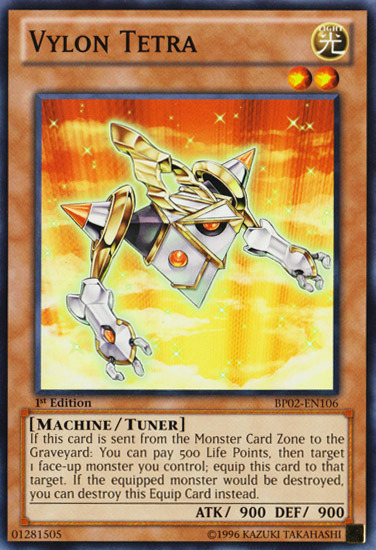 Vylon Tetra [BP02-EN106] Common Yu-Gi-Oh!