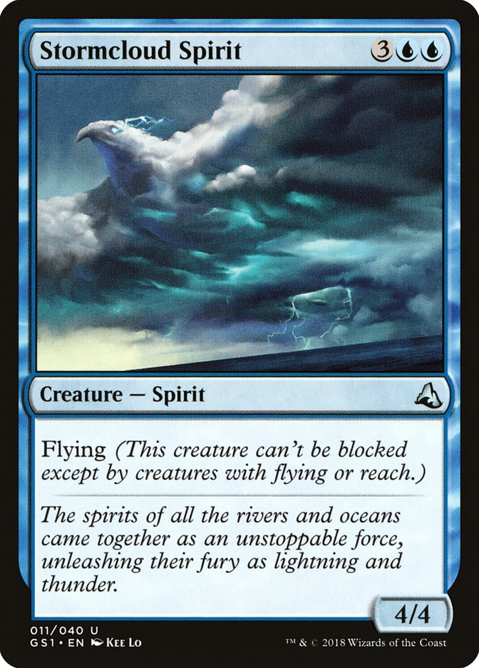 Stormcloud Spirit [Global Series Jiang Yanggu & Mu Yanling] Magic: The Gathering
