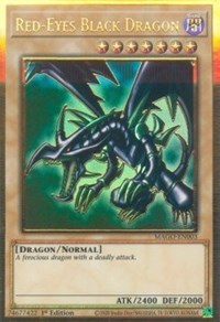 Red-Eyes Black Dragon [MAGO-EN003] Gold Rare Yu-Gi-Oh!