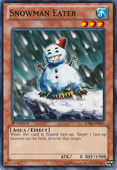 Snowman Eater [SDRE-EN016] Common Yu-Gi-Oh!