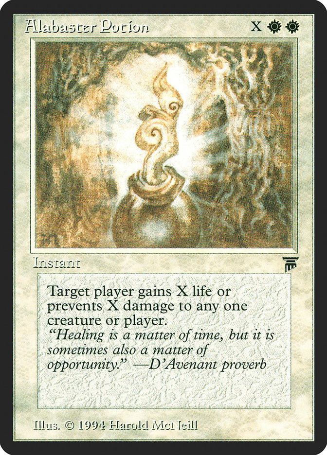 Alabaster Potion [Legends] Magic: The Gathering