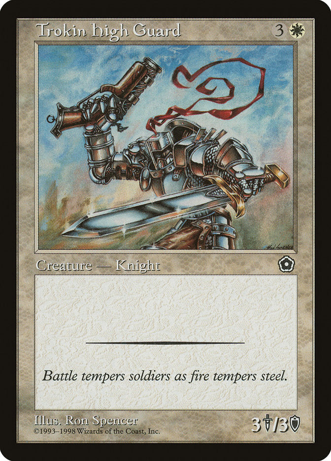 Trokin High Guard [Portal Second Age] Magic: The Gathering