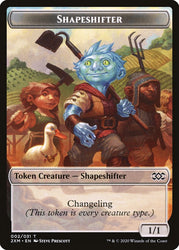 Myr (024) // Shapeshifter Double-Sided Token [Double Masters Tokens] Magic: The Gathering