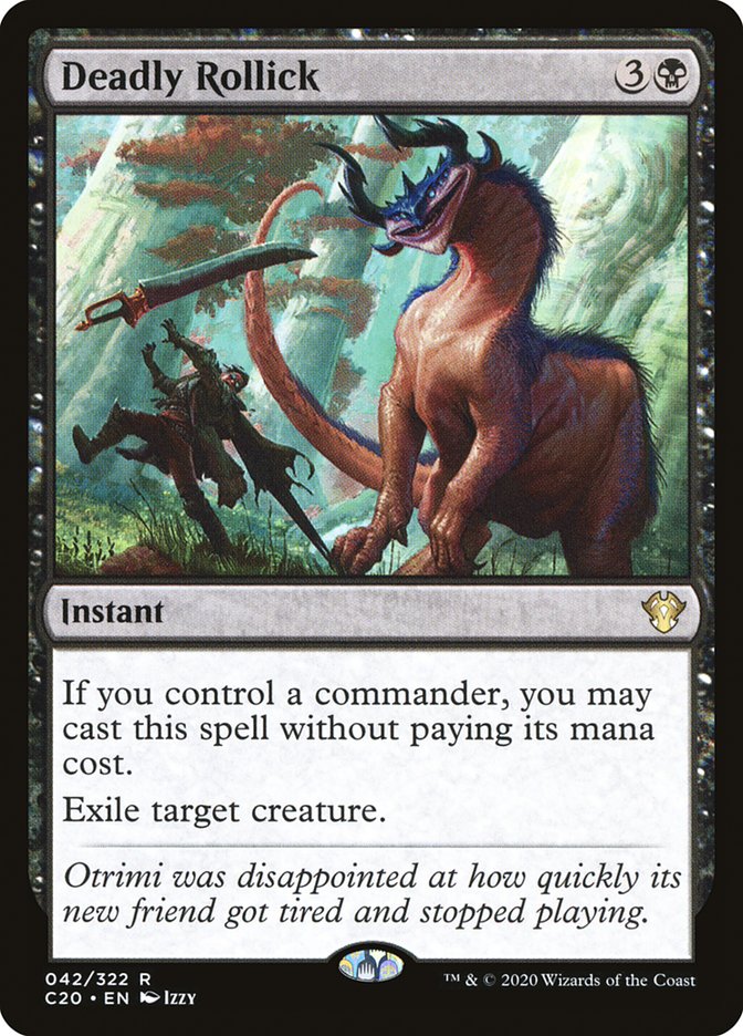 Deadly Rollick [Commander 2020] Magic: The Gathering
