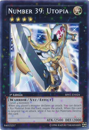 Number 39: Utopia [BP01-EN024] Starfoil Rare Yu-Gi-Oh!