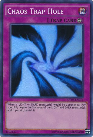 Chaos Trap Hole [OP03-EN012] Super Rare Yu-Gi-Oh!